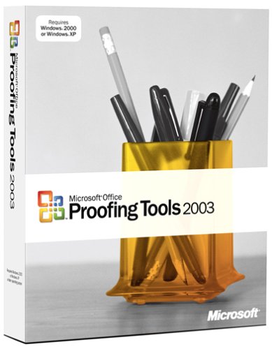 Algopix Similar Product 4 - Microsoft Proofing Tools 2003 Old
