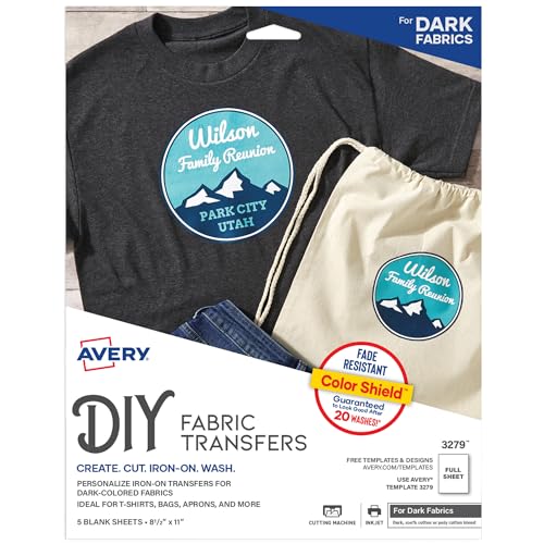 Algopix Similar Product 18 - Avery Printable Heat Transfer Paper for