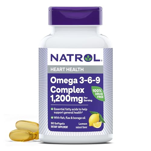Algopix Similar Product 6 - Natrol Omega 369 Complex Softgels