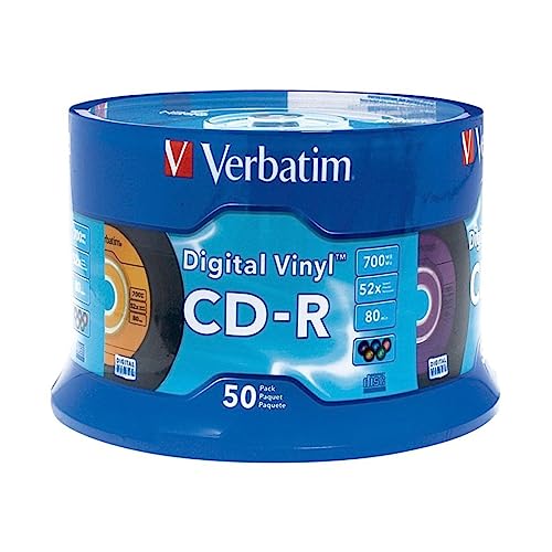 Algopix Similar Product 3 - Verbatim CDR Blank Discs 700MB 80min