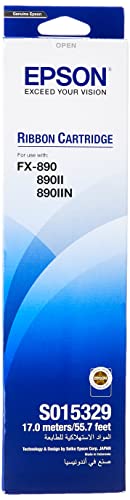 Algopix Similar Product 6 - Epson S015329 S015329 Ribbon, Black