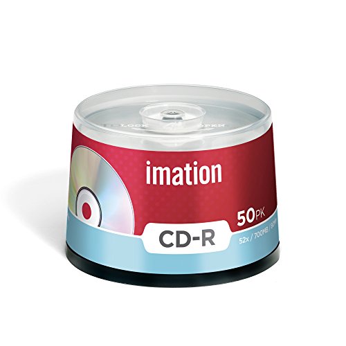 Algopix Similar Product 7 - Imation 18647 CD-R 52x 50pack Spindle