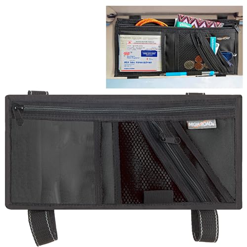 Algopix Similar Product 1 - High Road Car Visor Organizer with