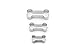 Algopix Similar Product 18 - Fox Run Dog Bone Cookie Cutter Set