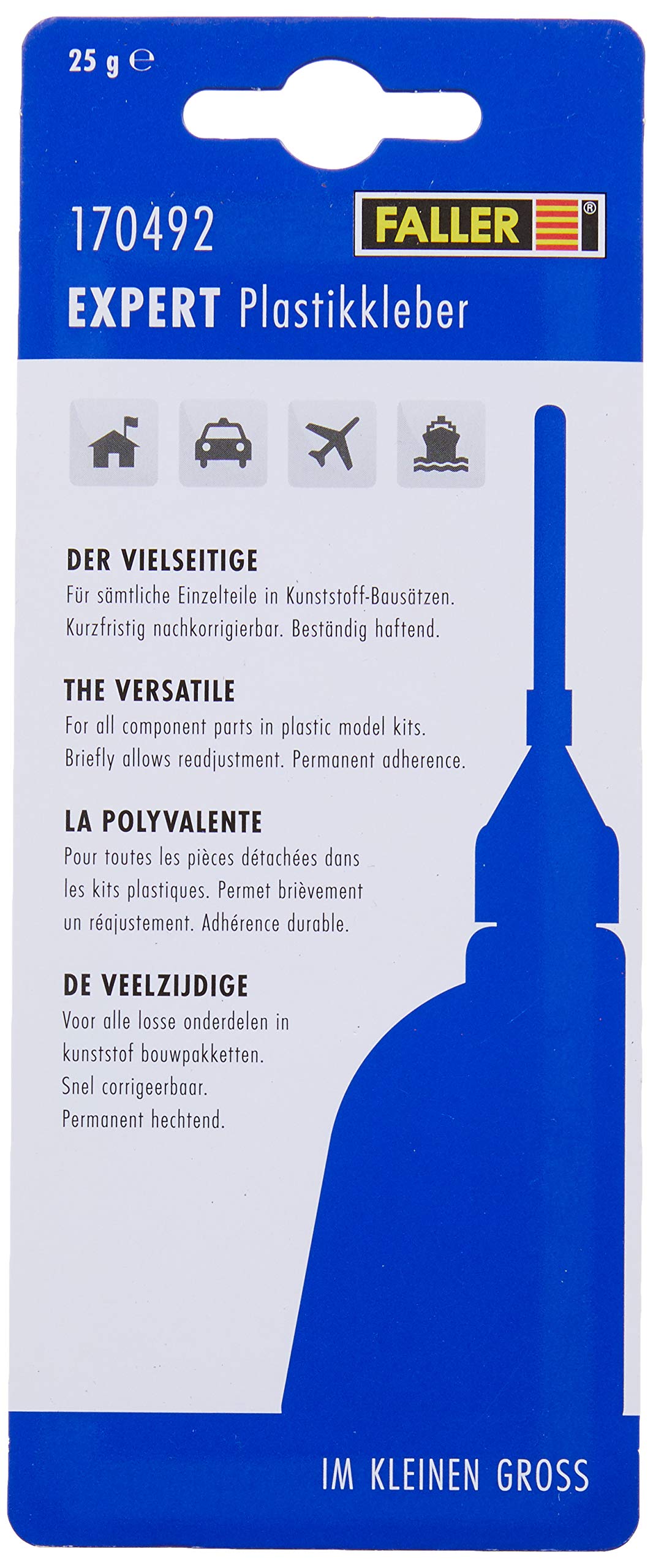 Algopix Similar Product 4 - Faller F170492 Expert Plastic Adhesive