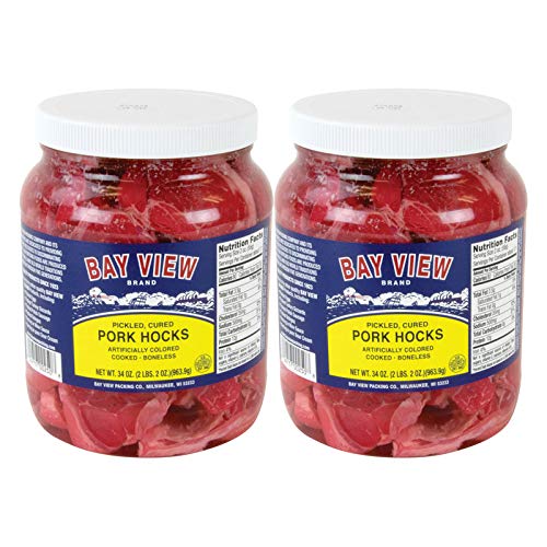 Algopix Similar Product 12 - Bay View Pickled Pork Hocks, Two Jar Set