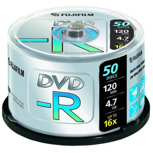 Algopix Similar Product 1 - Fuji 47 GB  120 min DVDR White