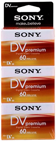 Algopix Similar Product 11 - Sony Mini DV Tape 60 MIN PK3 3DVM60PRBT