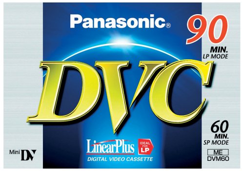 Algopix Similar Product 4 - Panasonic DVC Tape 60 Minute 3 Pack