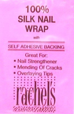 Algopix Similar Product 9 - Rachels Adhesive Silk Nail Wrap (Pink)