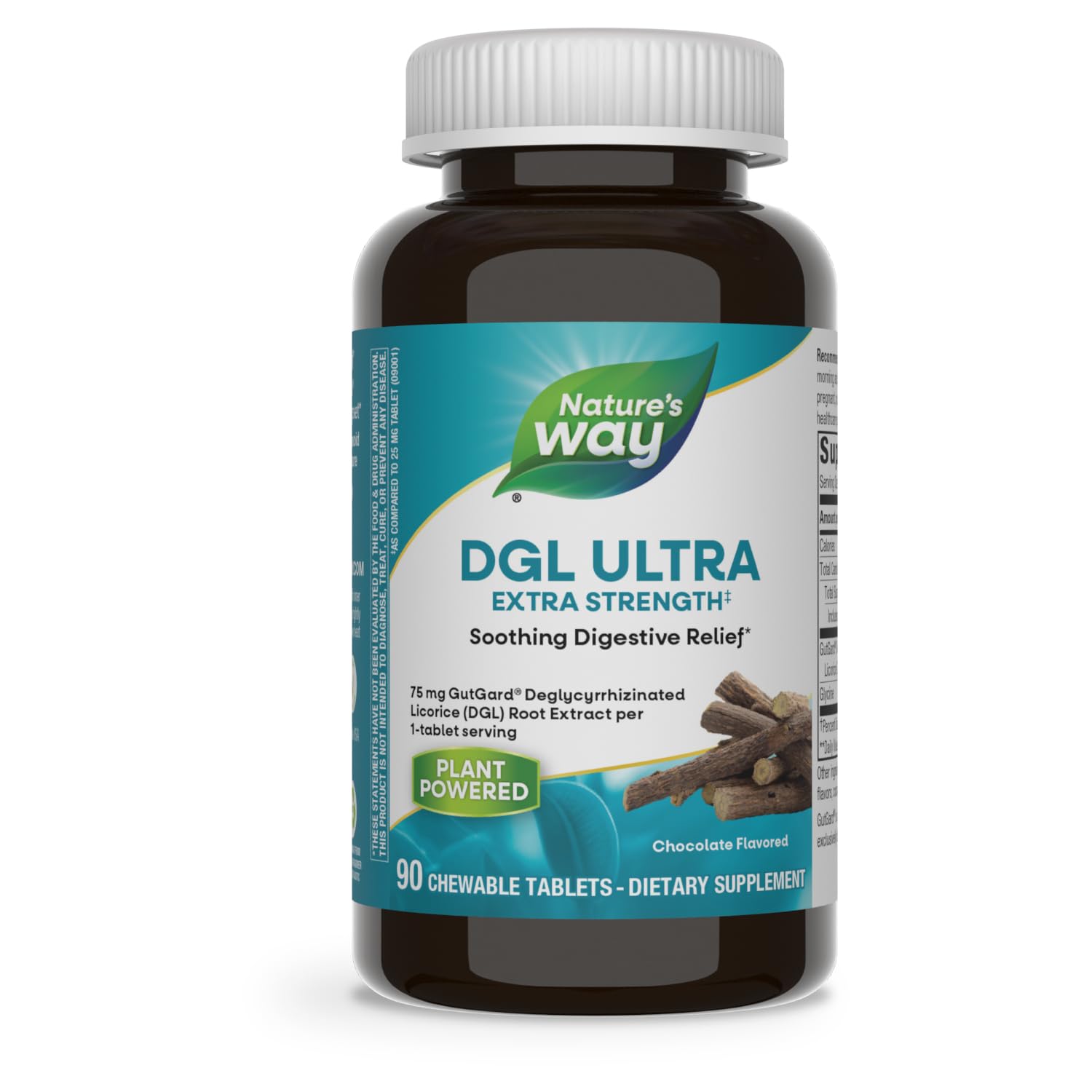 Algopix Similar Product 15 - Natures Way DGL Ultra  Extra