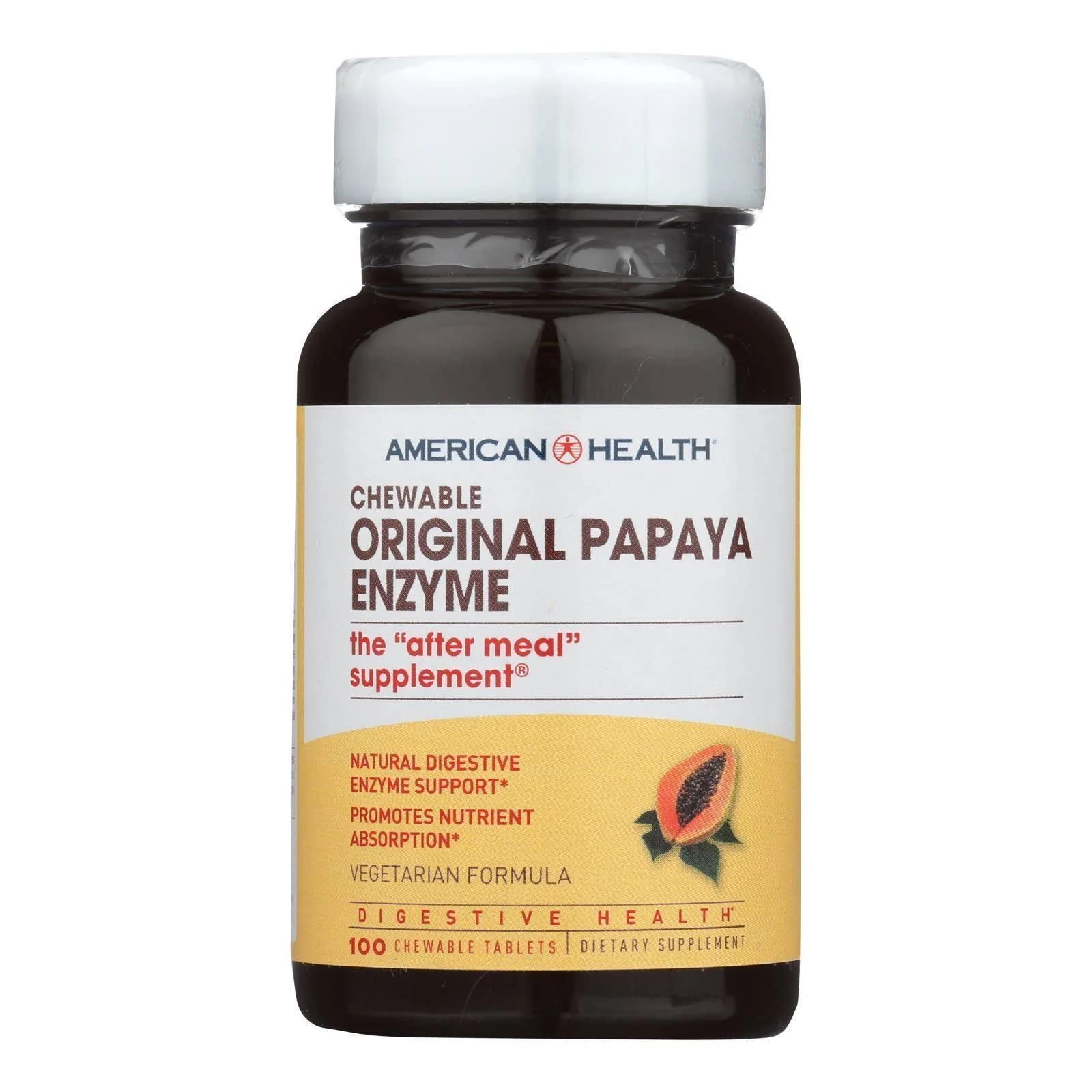 Algopix Similar Product 5 - AMERICAN HEALTH Papaya Enzyme Original
