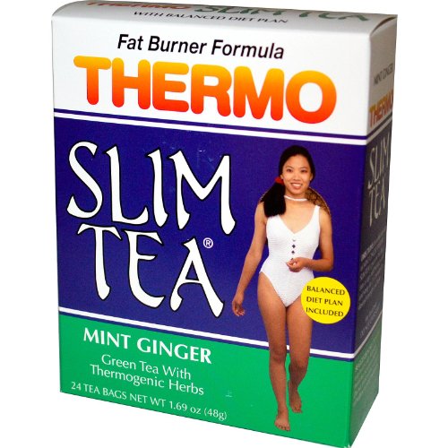 Algopix Similar Product 10 - Thermo Slim Mint Ginger Tea