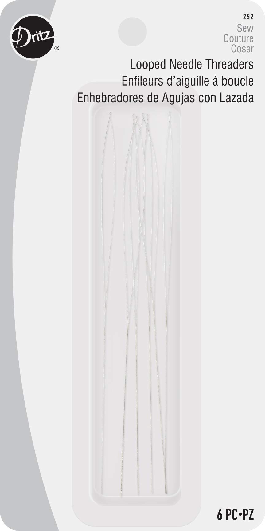 Algopix Similar Product 14 - Dritz 252 Looped Needle Threaders