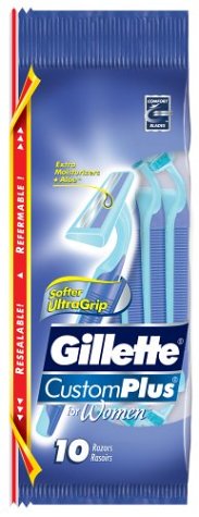 Algopix Similar Product 8 - Gillette CustomPlus Disposable Razor