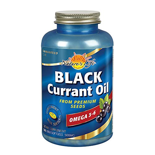 Algopix Similar Product 9 - Natures Life Black Currant Oil Minis