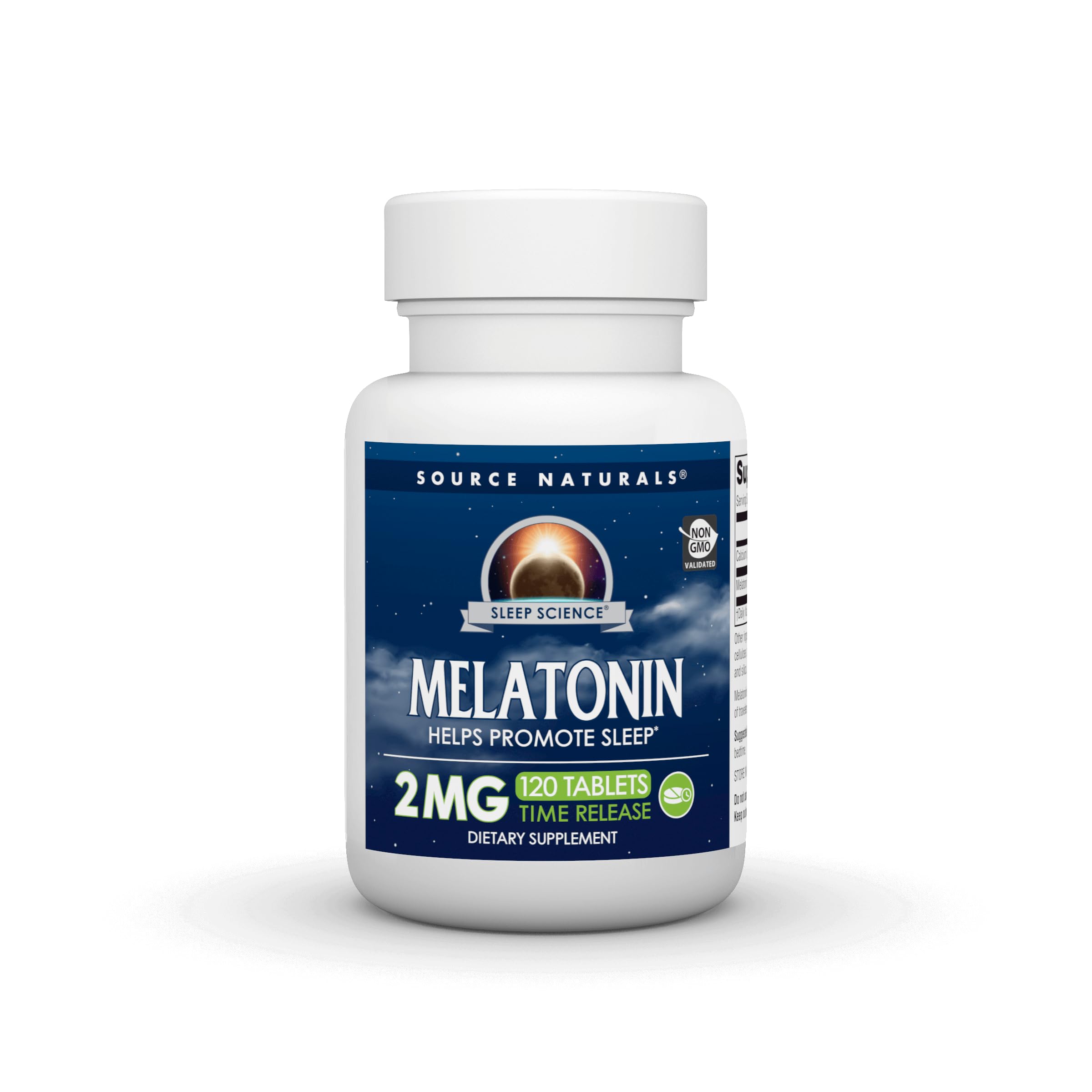 Algopix Similar Product 19 - Source Naturals Time Released Melatonin