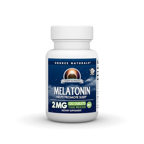 Algopix Similar Product 14 - Source Naturals Time Released Melatonin