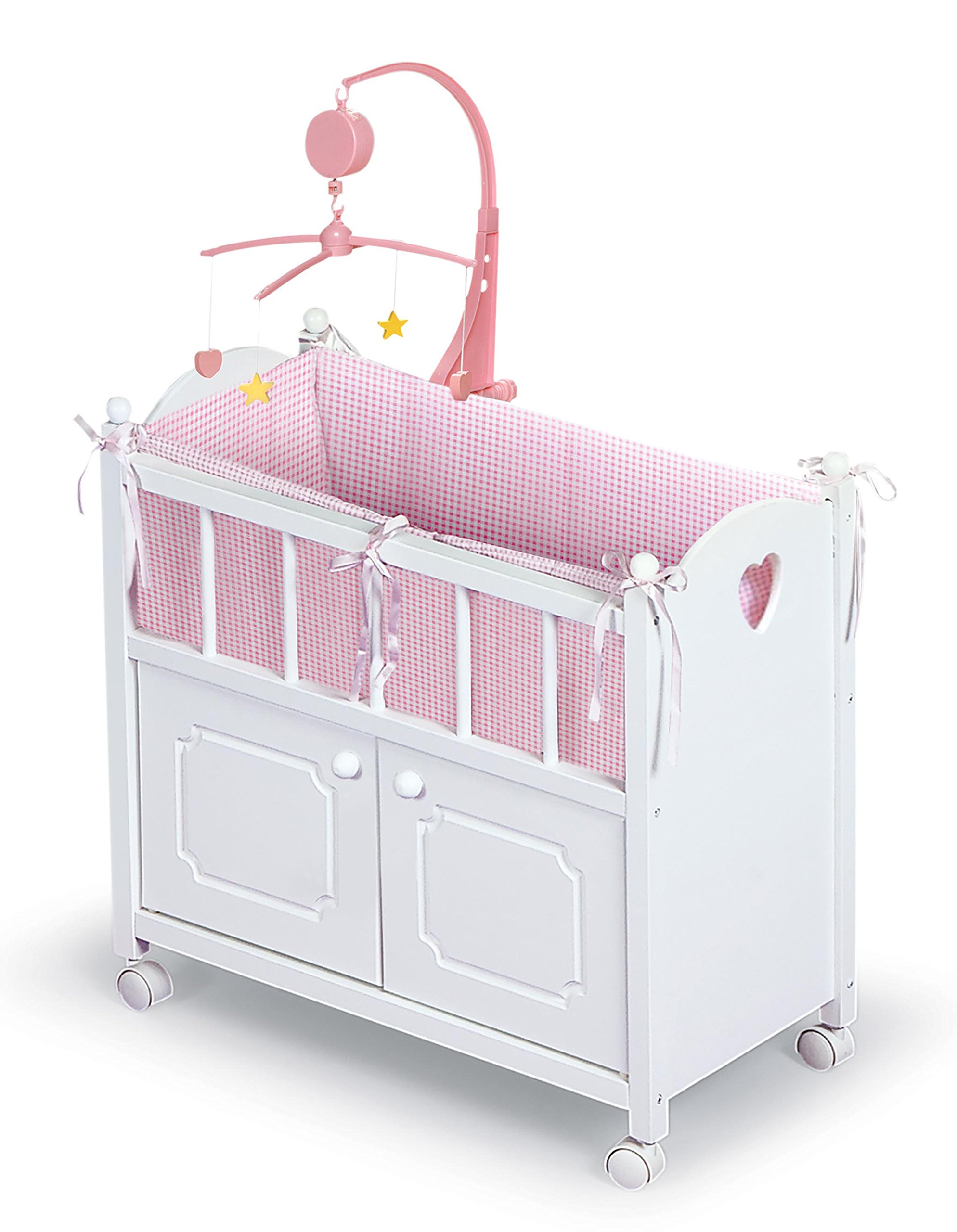 Algopix Similar Product 15 - Badger Basket Toy Doll Bed with Storage