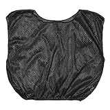 Algopix Similar Product 8 - Adult Black Mesh Game Vests - Set Of 6