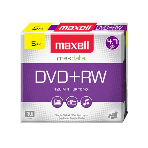 Algopix Similar Product 8 - Maxell 634045 47Gb DvdRw Disc Slim
