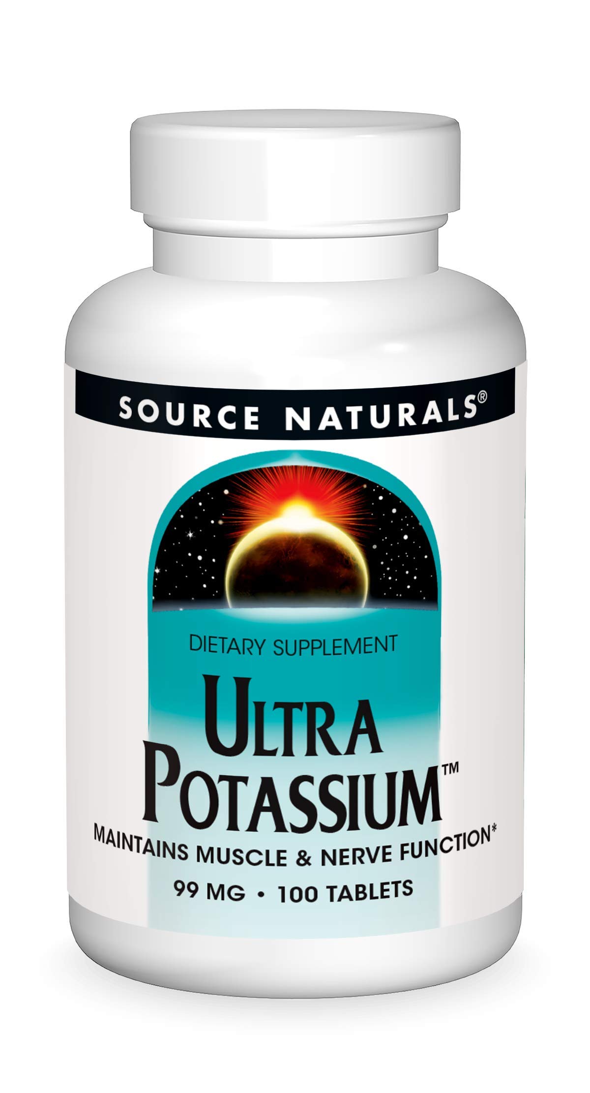 Algopix Similar Product 10 - Source Naturals Ultra Potassium 99 mg