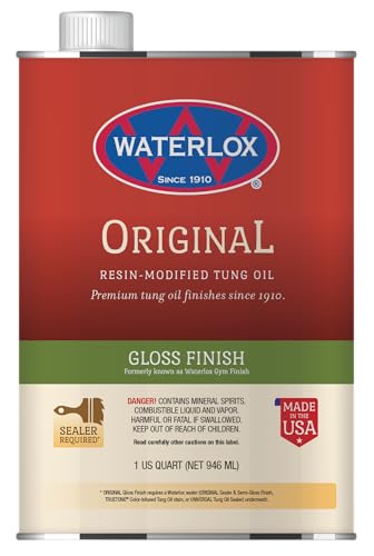 Algopix Similar Product 10 - Waterlox Original Gloss Finish, 1 Quart