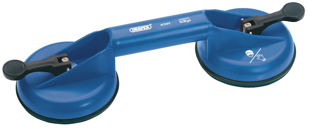 Algopix Similar Product 10 - Draper 71172 Twin Suction-Cup Lifter