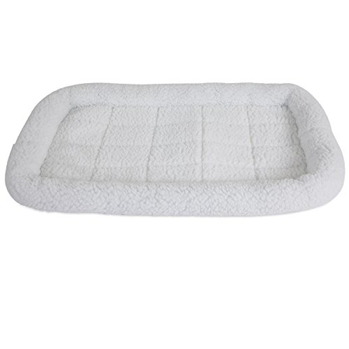 Algopix Similar Product 20 - Precision Pet SnooZZy Sheepskin Bolster