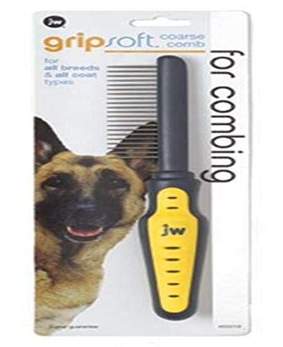Algopix Similar Product 7 - JW Pet Company GripSoft Coarse Comb for
