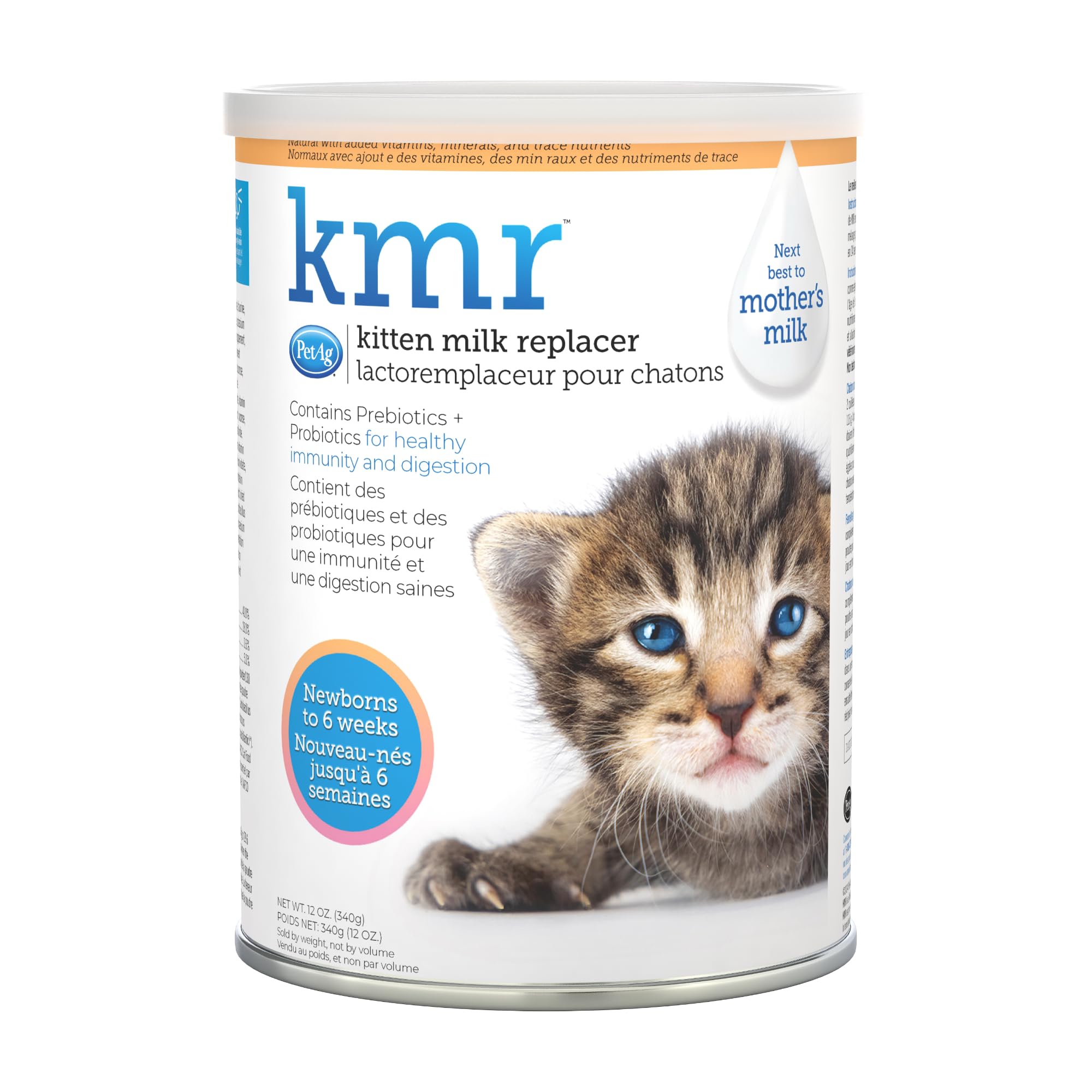 Algopix Similar Product 12 - PetAg KMR Kitten Milk Replacer Powder 