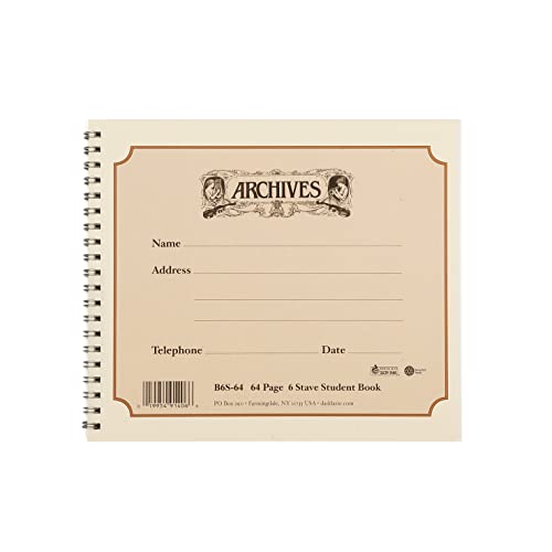 Algopix Similar Product 9 - Archives B6S64 Spiral Bound Manuscript