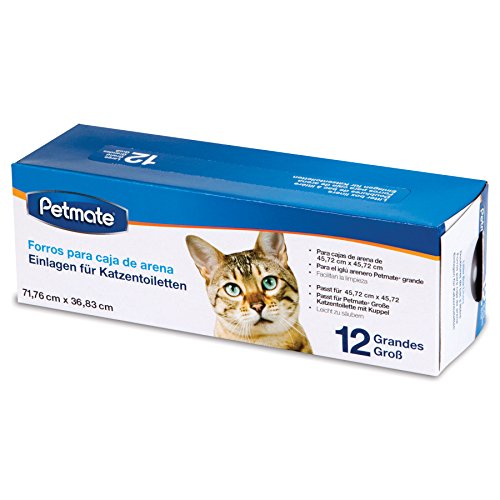 Algopix Similar Product 9 - PETMATE DOME 28.25" X 14.5" 12 PC LINERS