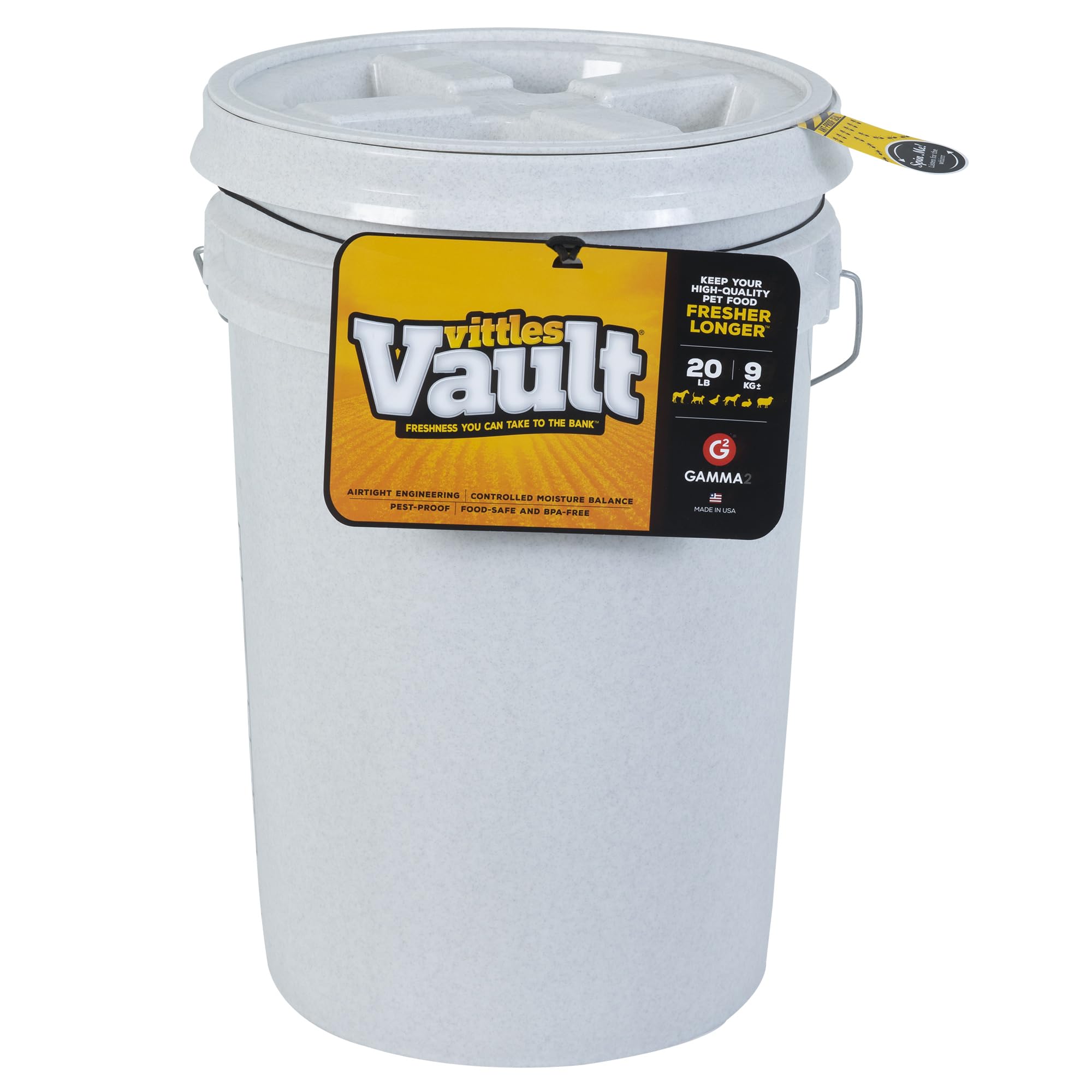 Algopix Similar Product 16 - Gamma2 Vittles Vault Dog Food Storage