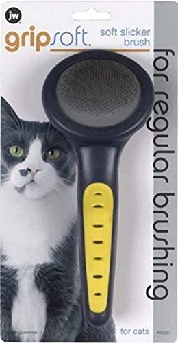 Algopix Similar Product 6 - Petmate GripSoft Cat Brush White 