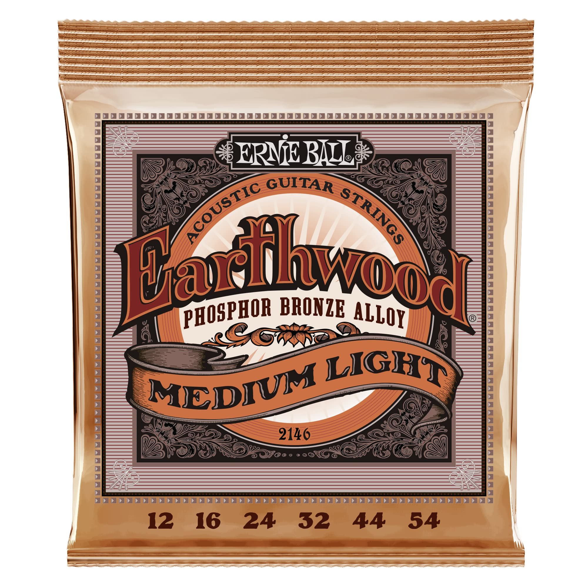 Algopix Similar Product 8 - Ernie Ball Earthwood Medium Light