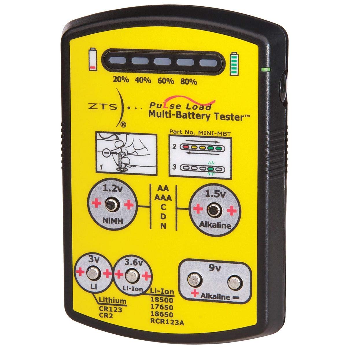 Algopix Similar Product 6 - ZTS Mini MultiBattery Load Tester