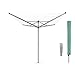 Algopix Similar Product 5 - Brabantia LiftOMatic Outdoor 4 Arm
