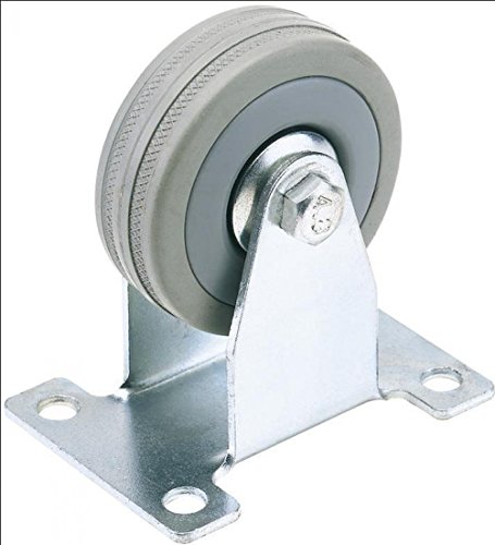 Algopix Similar Product 16 - Rubber Castor Fixed-50mm Dia