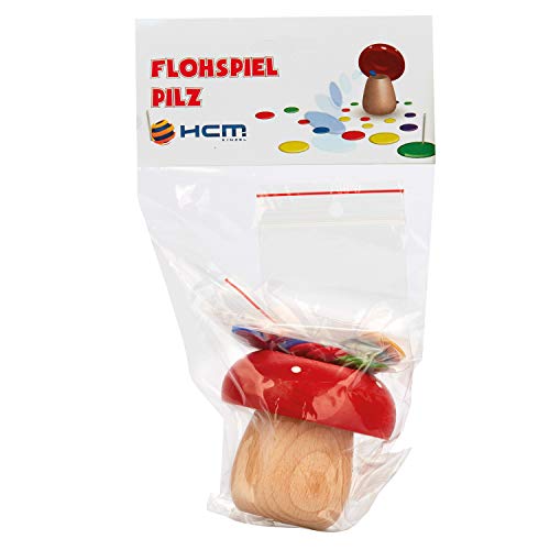 Algopix Similar Product 4 - HCM? 107020 Tiddlywinks Wooden Mushroom