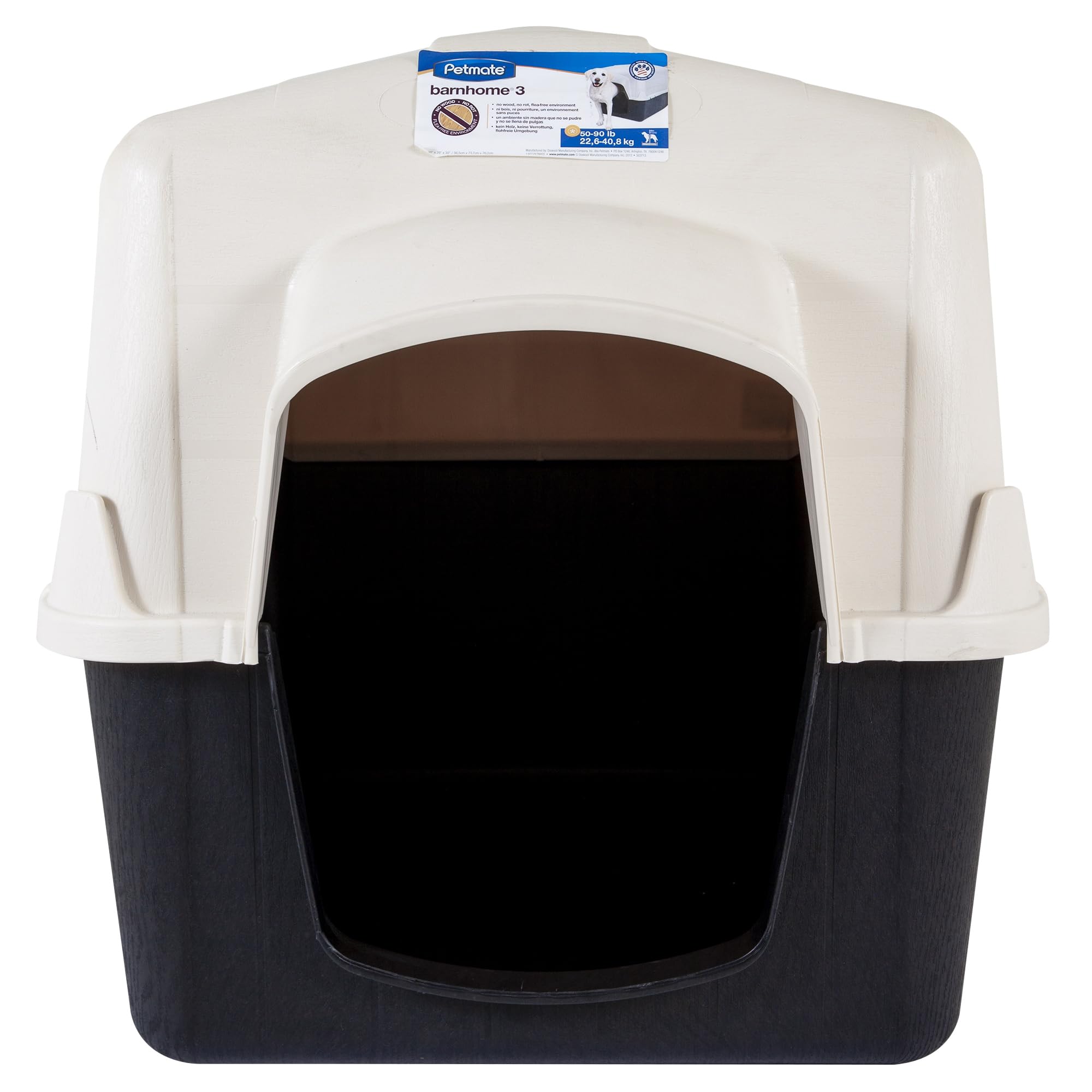 Algopix Similar Product 7 - Petmate Barnhome III, 50-90LBS