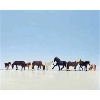 Algopix Similar Product 6 - Noch 45761 Horses 9/ Tt Scale Figures