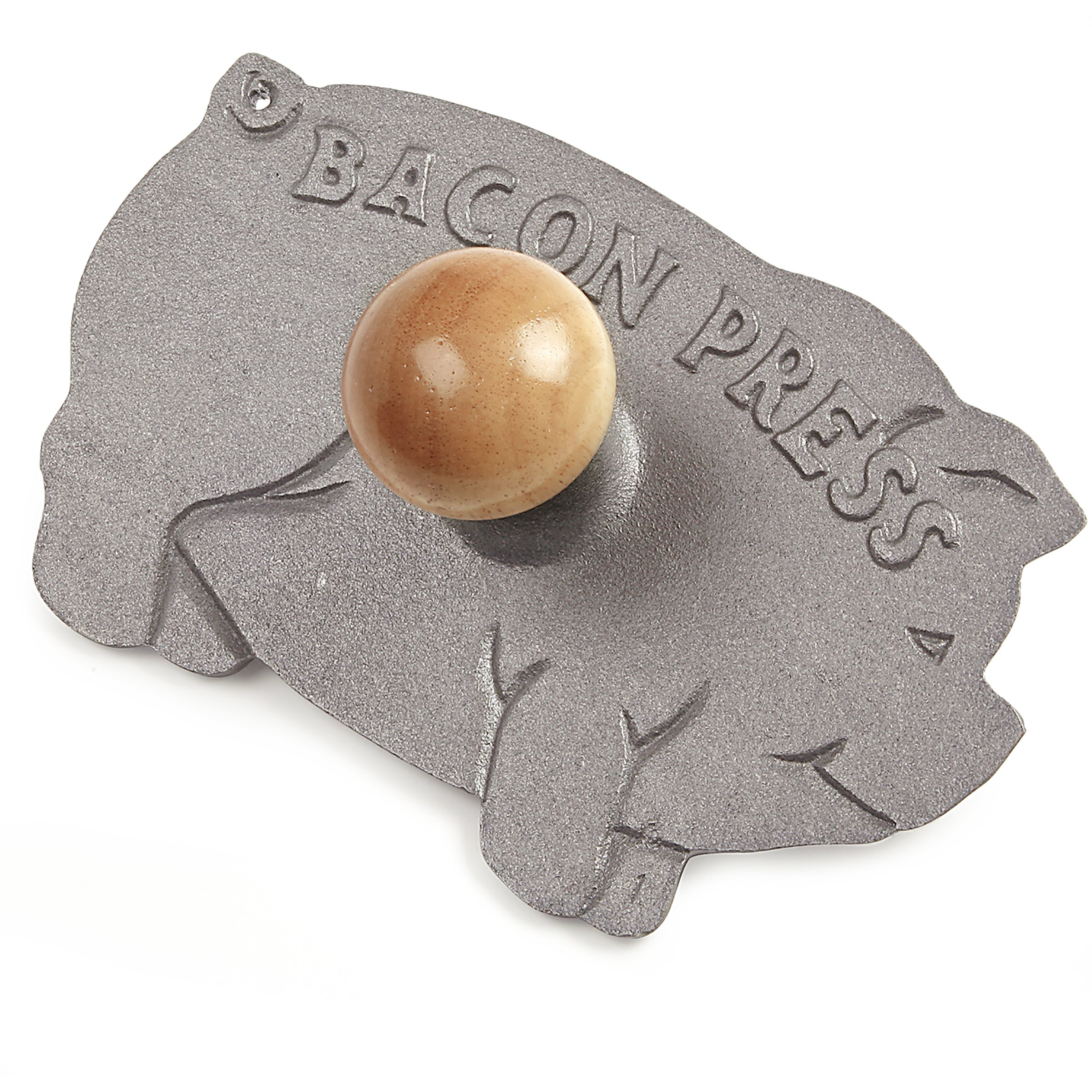 Algopix Similar Product 17 - Norpro Cast Iron Pig Shaped Bacon Press