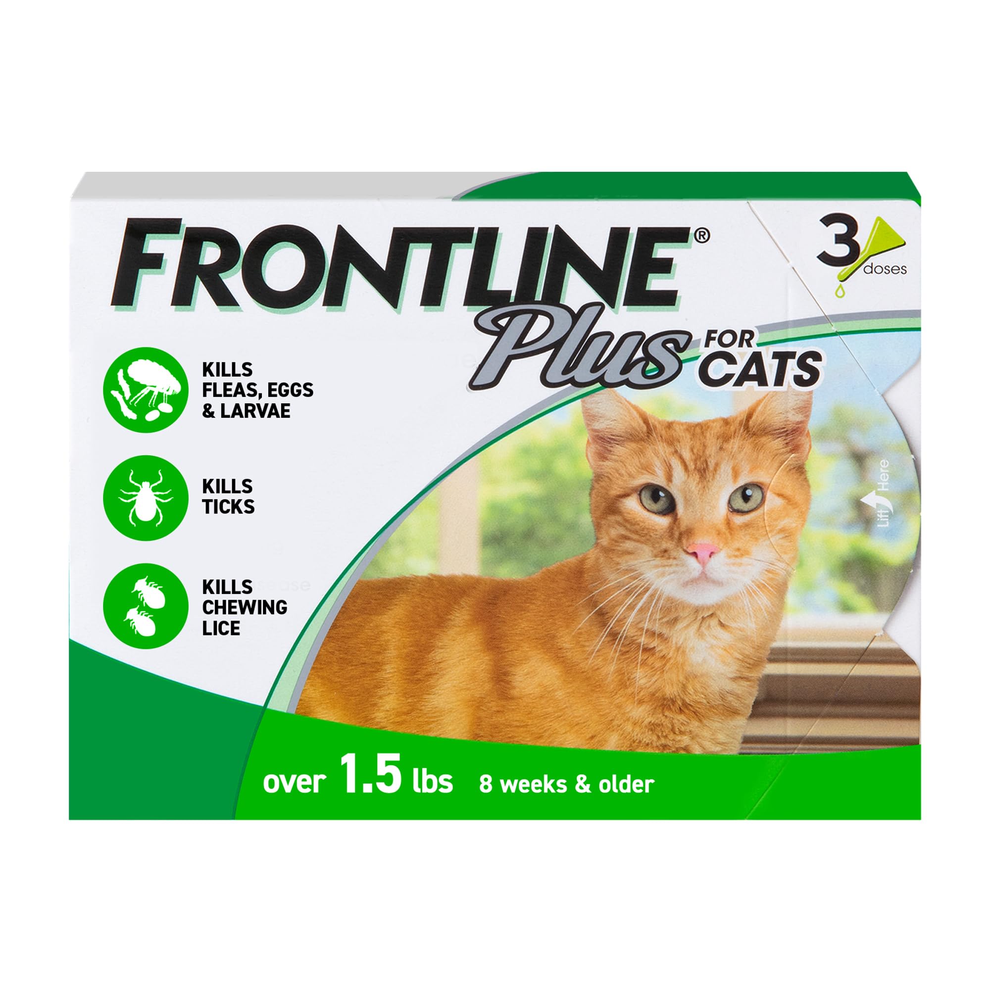 Algopix Similar Product 14 - FRONTLINE Plus Flea and Tick Treatment