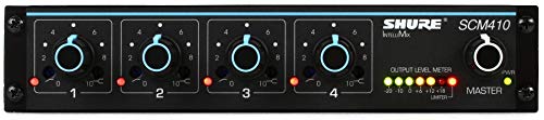 Algopix Similar Product 4 - Shure SCM410 4Channel Automatic