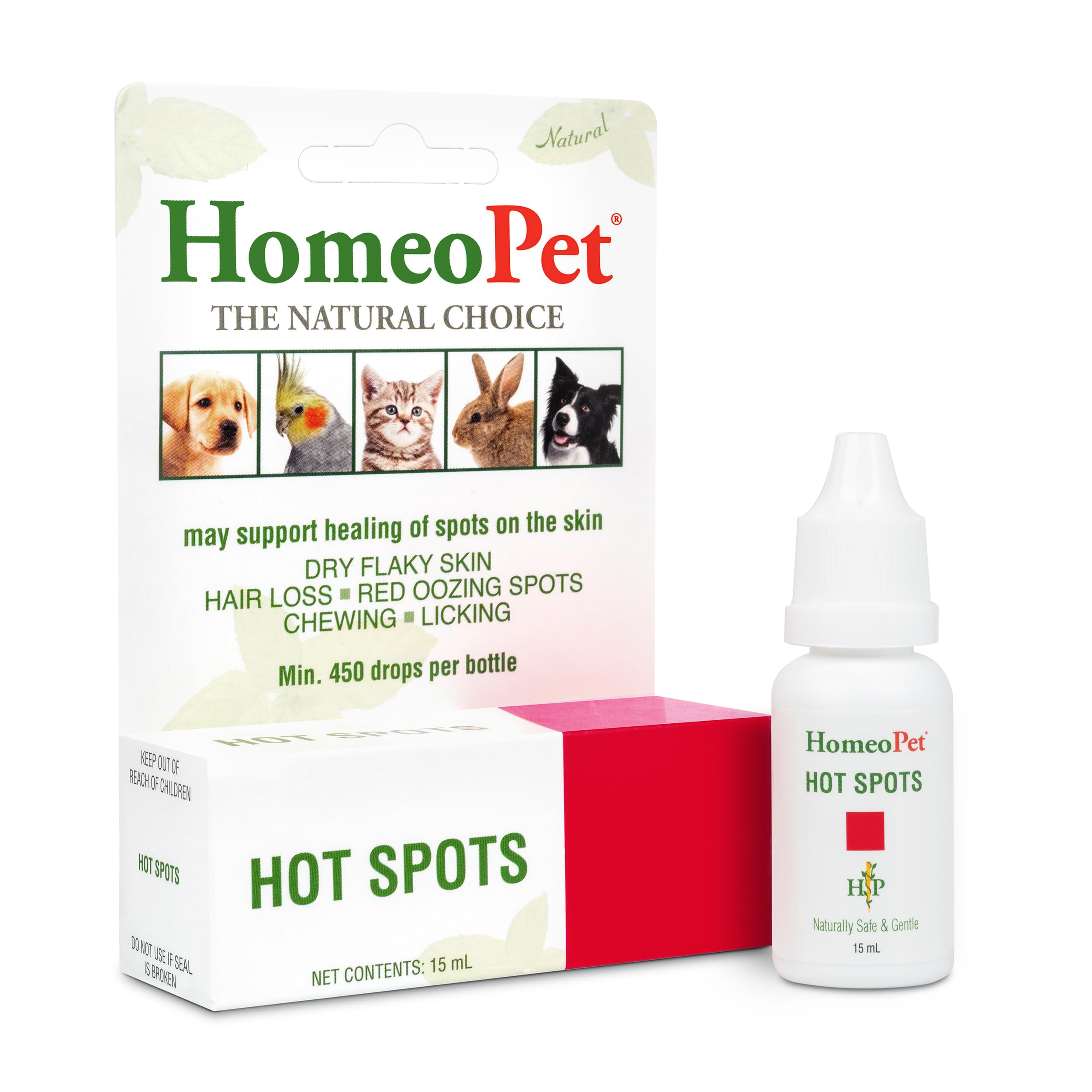 Algopix Similar Product 3 - HomeoPet Hot Spots Safe and Natural