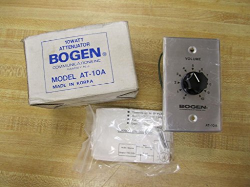 Algopix Similar Product 20 - Bogen 10 Watt Attenuator - Single Gang