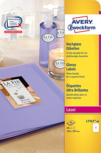 Algopix Similar Product 12 - Avery Zweckform L776740 Labels with