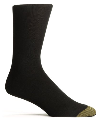 Algopix Similar Product 19 - Gold Toe mens adc dress socks Black