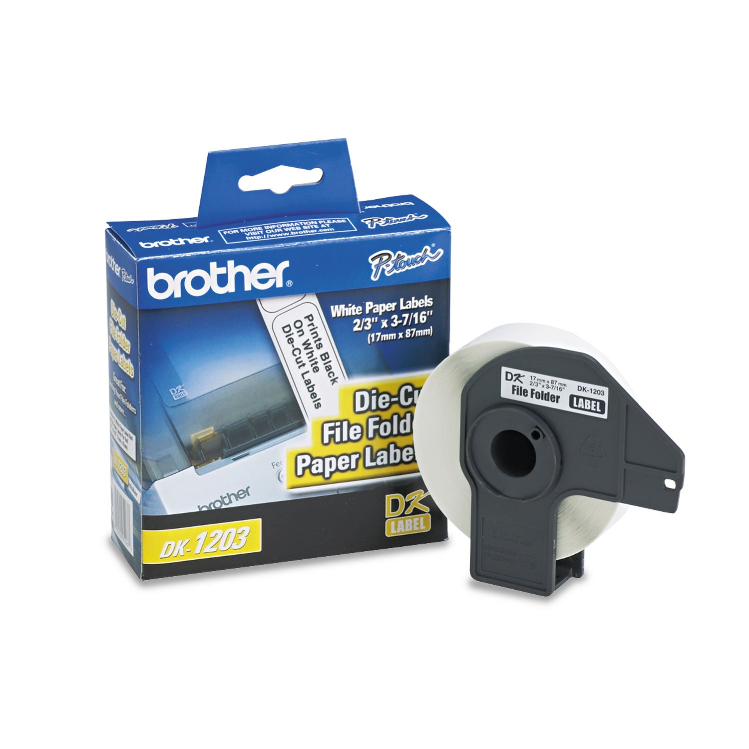 Algopix Similar Product 14 - Brother DK-1203 File Folder Label Roll